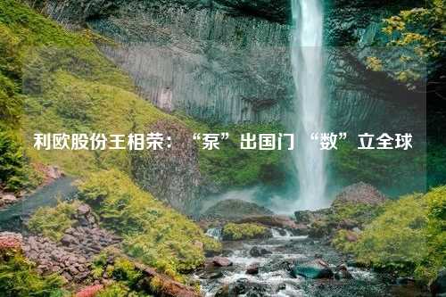 利欧股份王相荣：“泵”出国门 “数”立全球