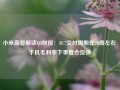 小米高管解读Q3财报：SU7交付周期在20周左右 手机毛利率下季度会反弹