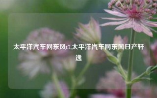 太平洋汽车网东风t7,太平洋汽车网东风日产轩逸