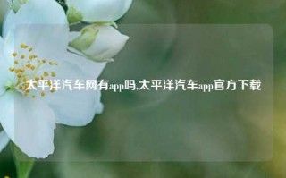 太平洋汽车网有app吗,太平洋汽车app官方下载