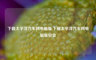 下载太平洋汽车网电脑版,下载太平洋汽车网电脑版安装