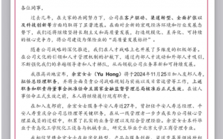 平安系余宏接棒张晓宇拟任友邦人寿CEO，5年开设8家省级分公司，友邦版图扩张亟待人才输入