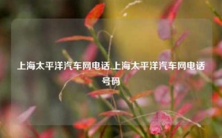 上海太平洋汽车网电话,上海太平洋汽车网电话号码