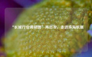 “长城行业调研团”再出发，走进珠海航展