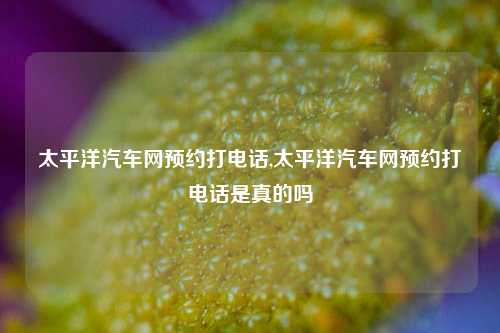 太平洋汽车网预约打电话,太平洋汽车网预约打电话是真的吗-第1张图片-徐州汽车网