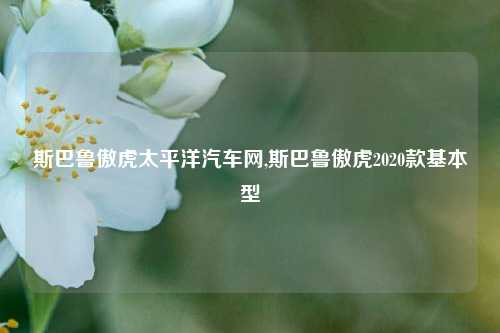 斯巴鲁傲虎太平洋汽车网,斯巴鲁傲虎2020款基本型-第1张图片-徐州汽车网