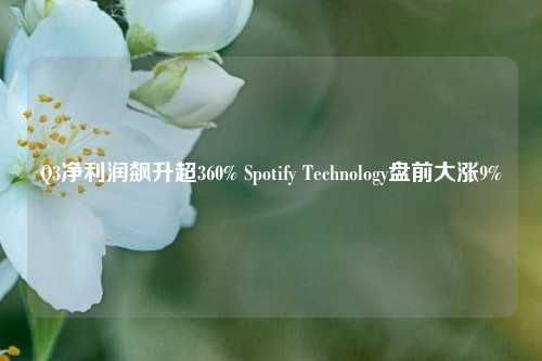 Q3净利润飙升超360% Spotify Technology盘前大涨9%-第1张图片-徐州汽车网