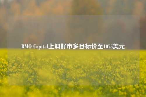 BMO Capital上调好市多目标价至1075美元-第1张图片-徐州汽车网